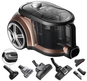 Aspirator fără sac Concept VP5240N 4A RADICAL PET EXPERT 2,5 l 800W/230V bronz