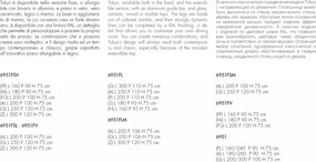 Masa eleganta design LUX Tokyo 300x120cm