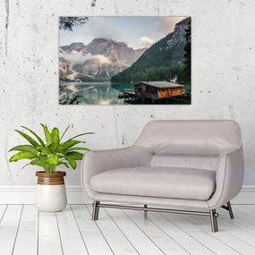 Tablou - Lake Prags (90x60 cm)