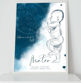 Sweet Baby Sky Poster Personalizat