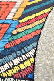 Covoraș de Baie Maglie DJT, Ø 100 cm, Multicolor
