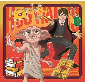 Harry Potter Chronicles Puzzle 3x48 de piese Clementoni