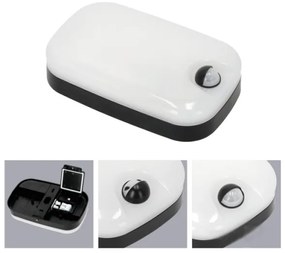 Aplică LED de exterior cu senzor BAVANO LED/15W/230V 3000/4000/5700K IP54