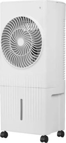La mâna a doua: Racitor de aer si umidificator Elite ACS-2594, 60W, 20 m², 760 m³/h, Zgomot redus, Afisaj LED, Timer, Alb