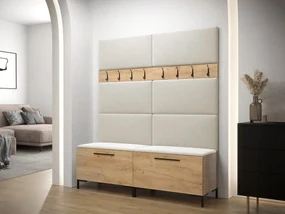 Set mobilier hol Frisala II (stejar craft) (Manila 02). 1060440