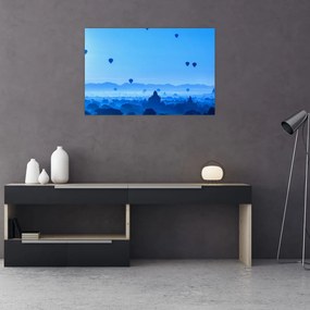 Tablou - Peisaj și săgeți (90x60 cm)