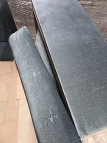 Reducere Canapea Coltar Extensibila ZENA, Gri Inchis, Reversibila Calitate II