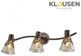 Aplica/Plafoniera clasica 3 becuri E14 TESORO KL6459 KLAUSEN