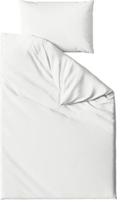Lenjerie de pat creponata DENYX alba Dimensiune lenjerie de pat: 70 x 90 cm | 140 x 220 cm