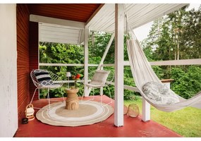 Covor rotund de exterior în culoare naturală ø 150 cm - NORTHRUGS