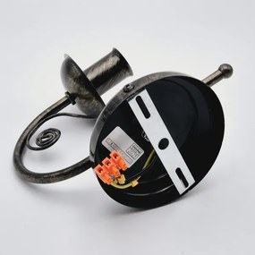 Aplică perete DONATO 1xE14x40W/230V