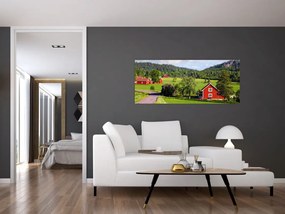 Tabloul cu țară (120x50 cm)
