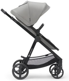 Cărucior de copii combinat 3 în 1 KINDERKRAFT NEWLY Moonlight grey + scaun auto MINK PRO
