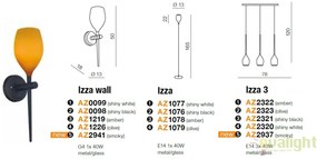 Aplica de perete moderna Izza white