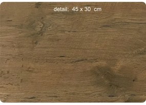 Li-Go 5275/DUB2 - Decorațiune LED de perete, 10 W, 5 V, 20000 mAh, 42 x 42 cm, stejar + telecomandă