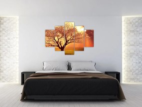 Tablou cu razele lui Dumnezeu (150x105 cm)