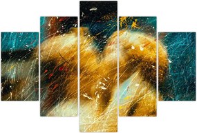 Tablou - Îngerii sărutăndu-se (150x105 cm)