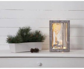 Decorațiune LED de Crăciun FAUNA 10xLED/0,03W/2xAA Eglo 410415