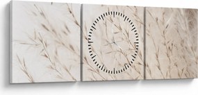 Tablou - Detaliu 2 (cu ceas) (90x30 cm)
