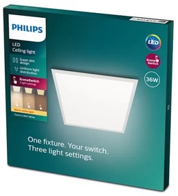 Plafonieră LED dimabilă SLIM SCENE SWITCH LED/36W/230V 2700K