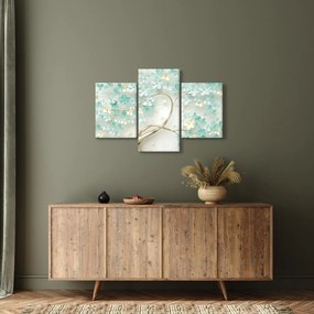 Tablou - Copac auriu înflorit (90x60 cm)