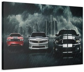 Tablou Canvas American Muscle 120x80 cm