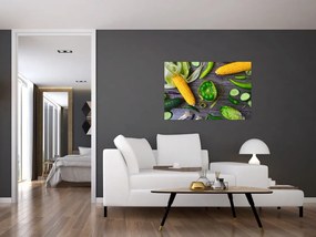 Tablou cu legume (90x60 cm)