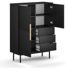 Comodă ELI neagră