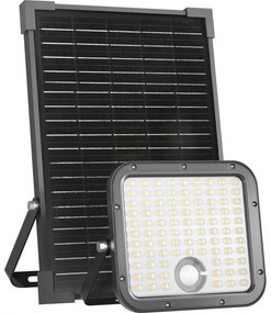 Proiector LED solar de exterior cu senzor LED/30W/6,4V IP65 3000/4000K