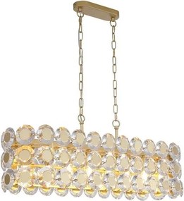 Lustra suspendata ovala design elegant Belle 8LT