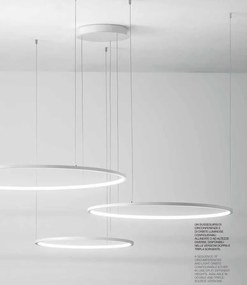 Lustra LED circulara cu 3 inele 100/80/60cm ERIKA