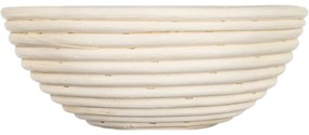 Banquet Coș rotund pentru aluat Natural diametru21 x înălțime 7,5 cm, flori