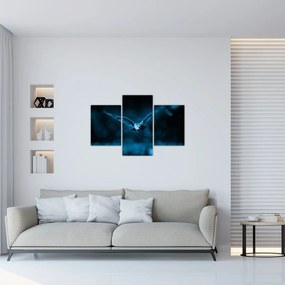 Tablou cu bufnița zburând (90x60 cm)