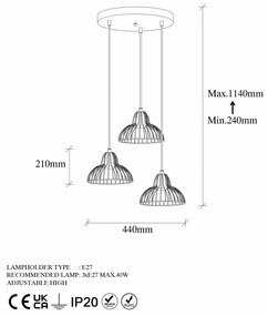 Candelabru DOPO-12090