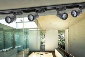 Spot directionabil pe sina JANE TRACK negru ZZ AZ2457
