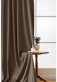 Draperie opacificanta maro VELVET 140x270 cm Agatat: Rejansa