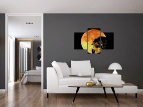 Tablou cu umbre în lumina lunii (90x60 cm)