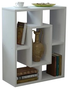 Măsuță laterală OVIS 64x51 cm albă