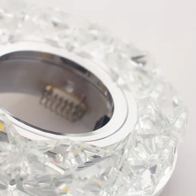 71094 - Plafonier CRYSTAL FIX 1xGU10/50W+LED/3W