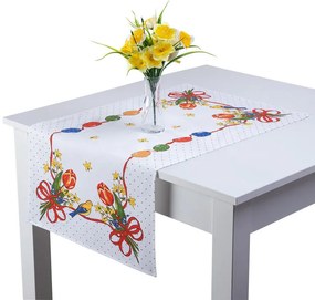Traversă masă de Paşte LALEA, 45 x 85 cm