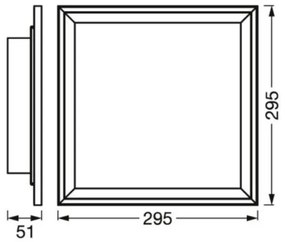 Plafonieră LED RGBW dimabilă SMART+ PLANON LED/18W/230V Wi-Fi Ledvance