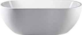 Cada freestanding Florida Aura 170x76 cm finisaj alb lucios