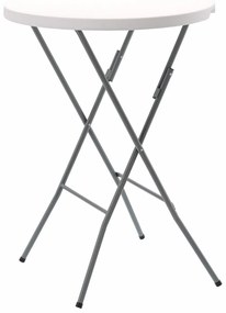 Masă de catering Aldotrade pliabilă, diam.80 x în.110 cm rotundă