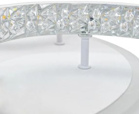 Lustră LED dimabilă aplicată LED/80W/230V 3000-6500K + telecomandă