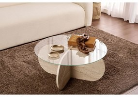 Măsuță de cafea Aeris Travertine