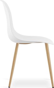 OFERTA Scaun alb OSAKA II. calitate