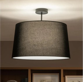 Brilagi - Lustră LED aplicată CERIA 1xE27/60W/230V Ø 45 cm neagră