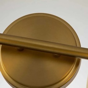 Quoizel QZ-SWELL2-BB-BATH-LED Aplică de baie SWELL 2xG9/3W/230V IP44, auriu