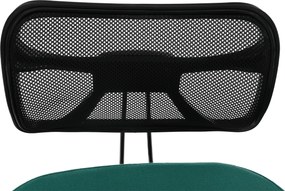 Scaun de îngenunchiere, verde/negru, RUFUS