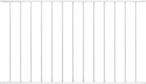 vidaXL Panou de gard Woerden din oțel vopsit în câmp electrostatic, 1,7x1,17 m, alb